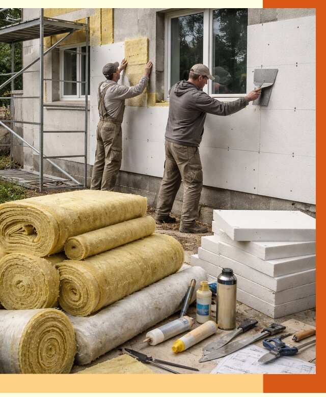 Утепление домов в Кохме под ключ от 4363 руб/м2 | Профессионально — ТепломастерКхм