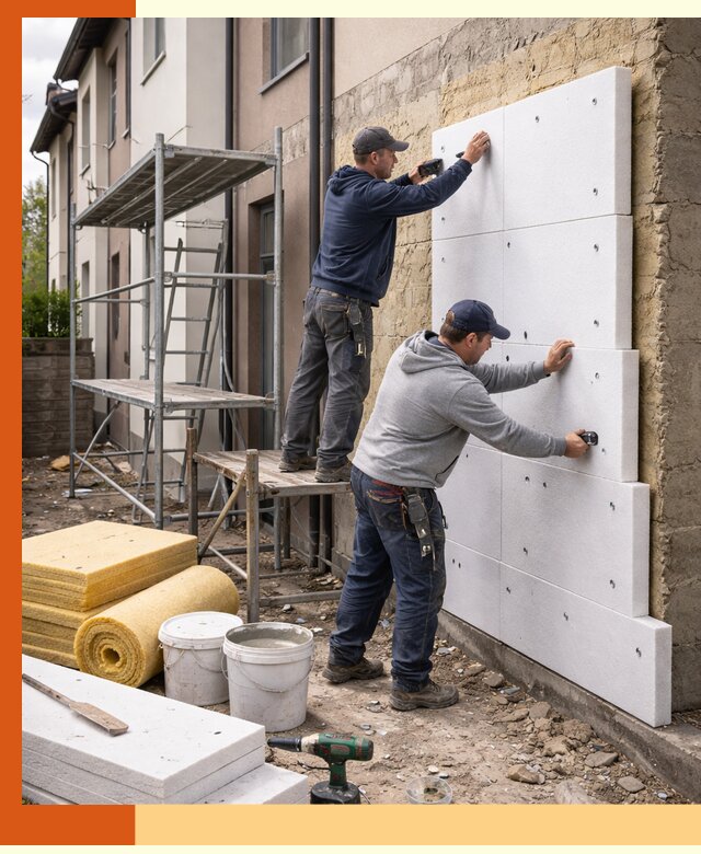 Утепление таунхауса с гарантией комфорта в Кохме