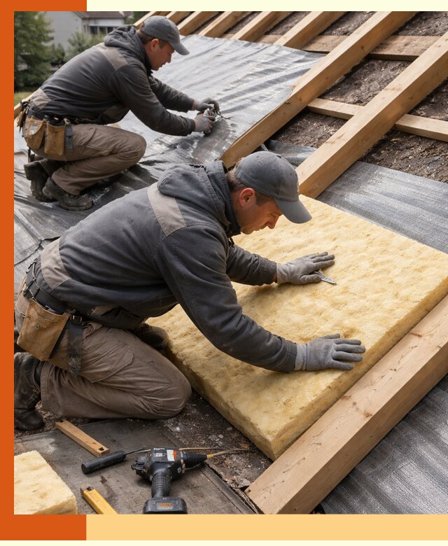 Профессиональное утепление крыши в Кохме качественно и надежно