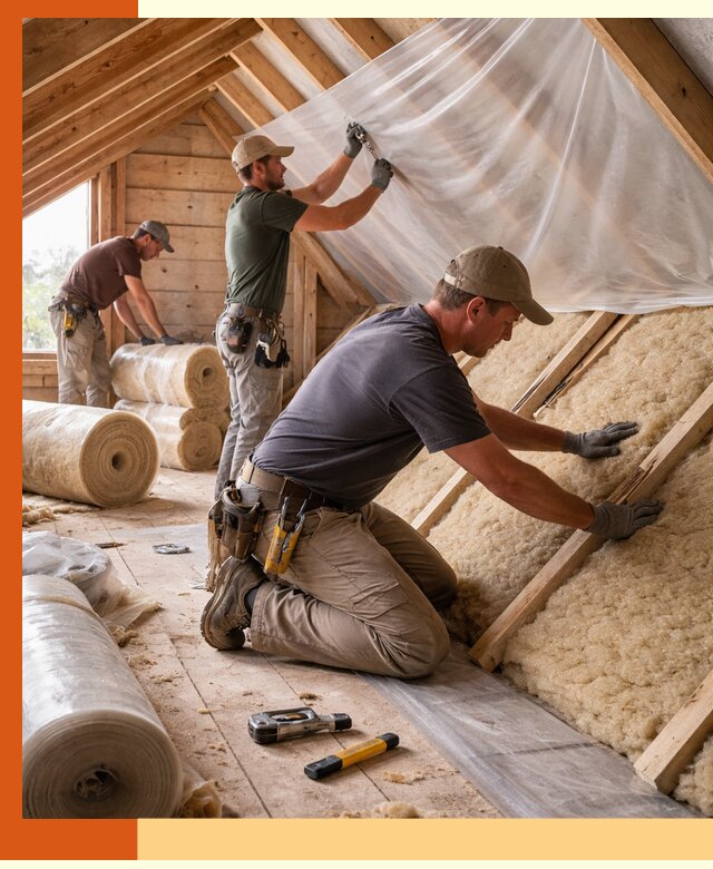 Утепление крыши изнутри в Кохме: профессионально и надежно