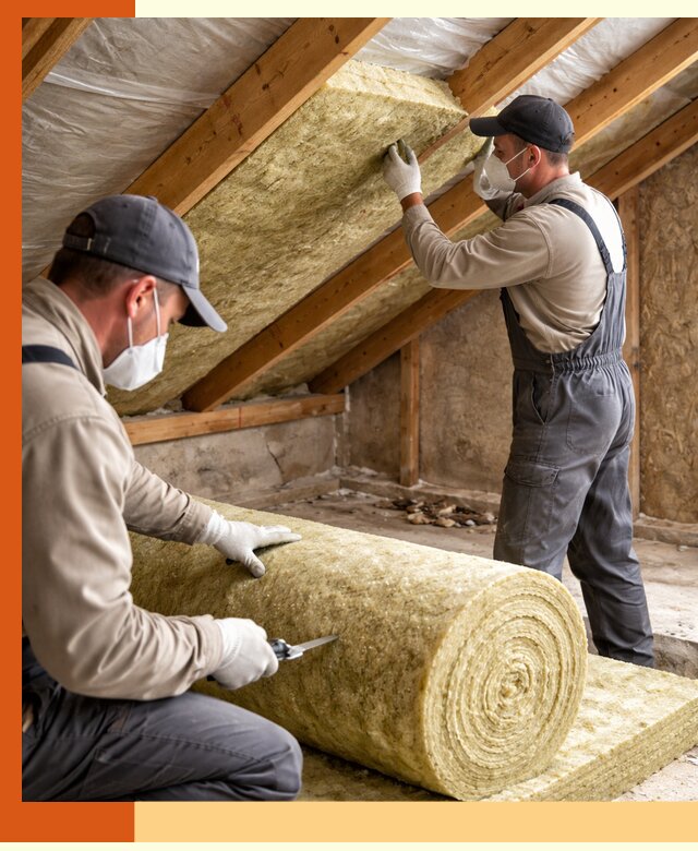 Утепление чердака минватой быстро и качественно в Кохме