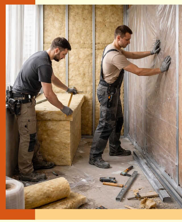 Профессиональное утепление лоджии в Кохме эффективно и надежно