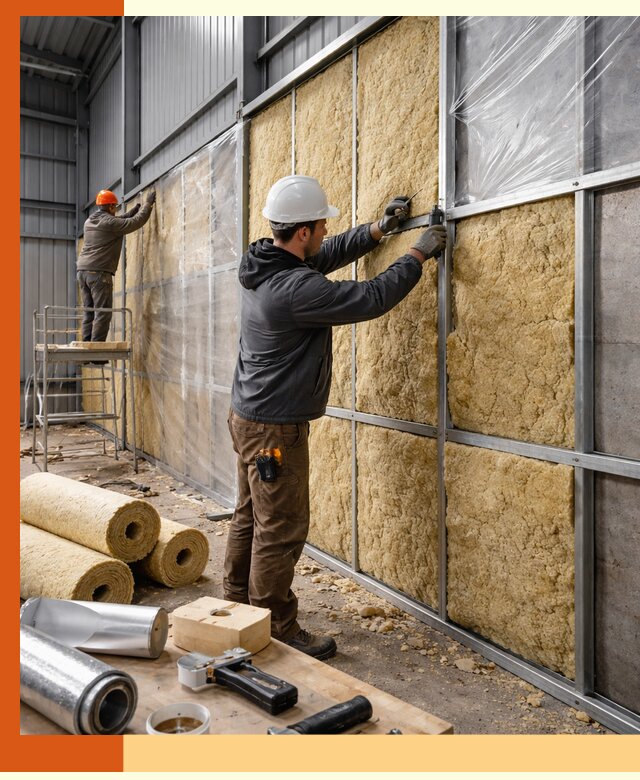 Утепление ангара в Кохме — профессиональная теплоизоляция помещений