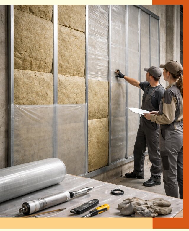 Утепление склада химсырья в Кохме от 4675 руб. под ключ | ТепломастерКхм