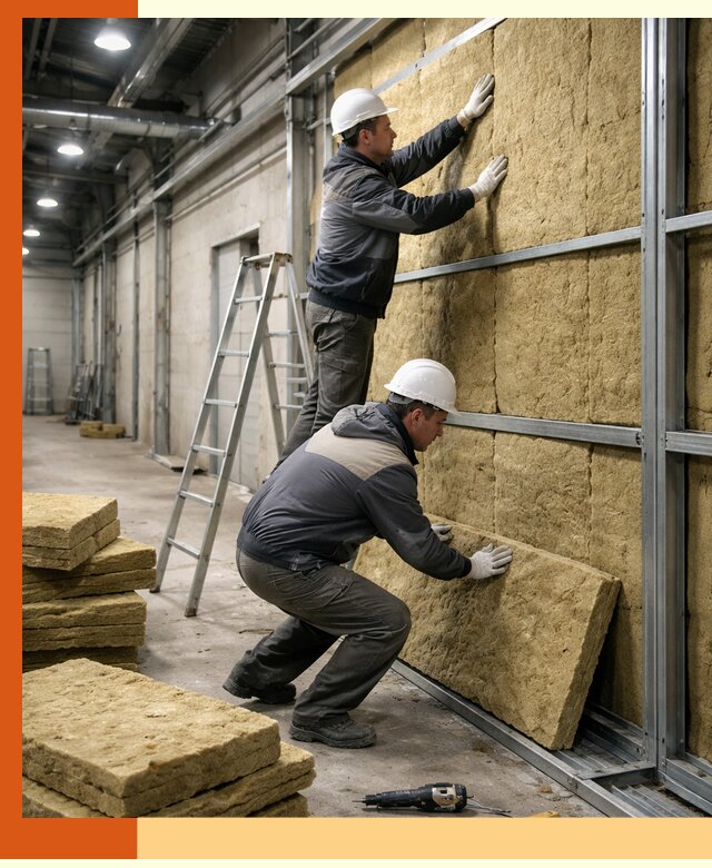 Утепление цеха под ключ в Кохме с гарантией качества