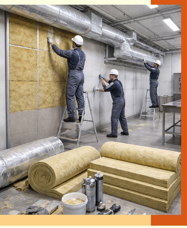 Утепление пищевого цеха в Кохме от 12985 руб./м² — комплексно под ключ | ТепломастерКхм