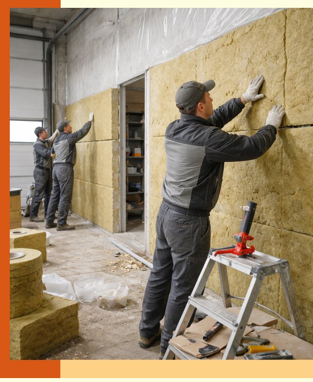 Утепление автосервиса и мастерских в Кохме качественно и надёжно