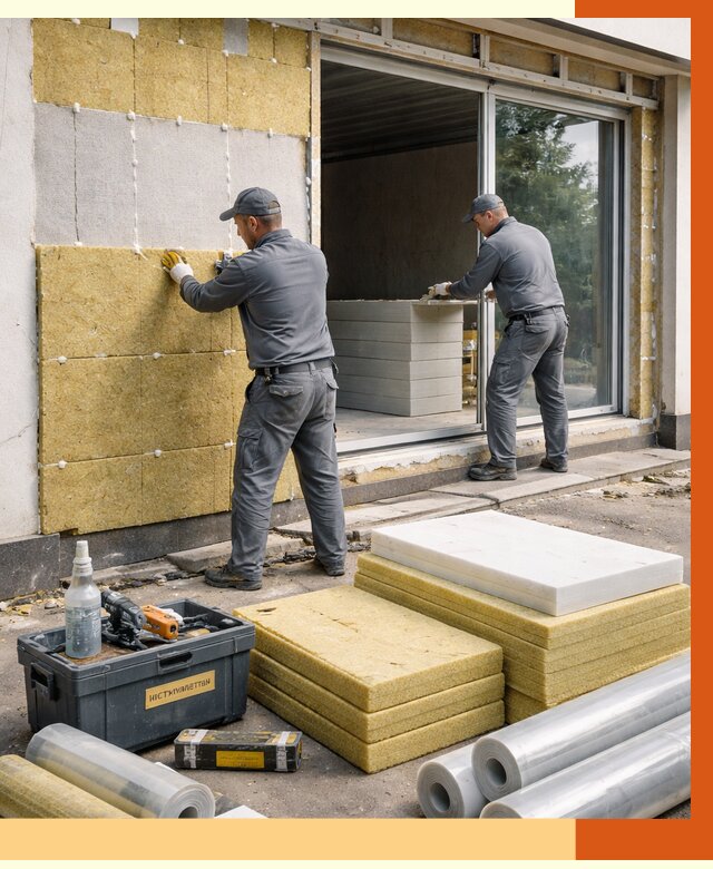 Утепление торгового павильона в Кохме от 15063 руб./м² под ключ | ТепломастерКхм