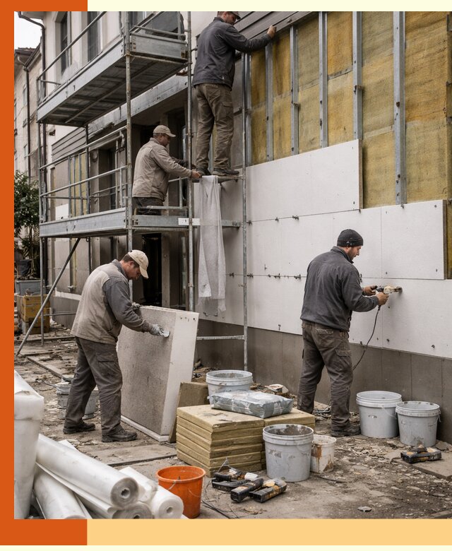 Утепление гостиницы под ключ в Кохме с гарантией качества