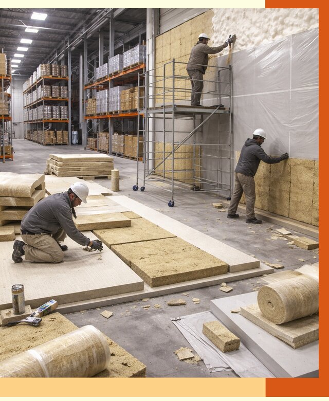 Утепление складского терминала в Кохме от 7791 руб./м² под ключ | ТепломастерКхм