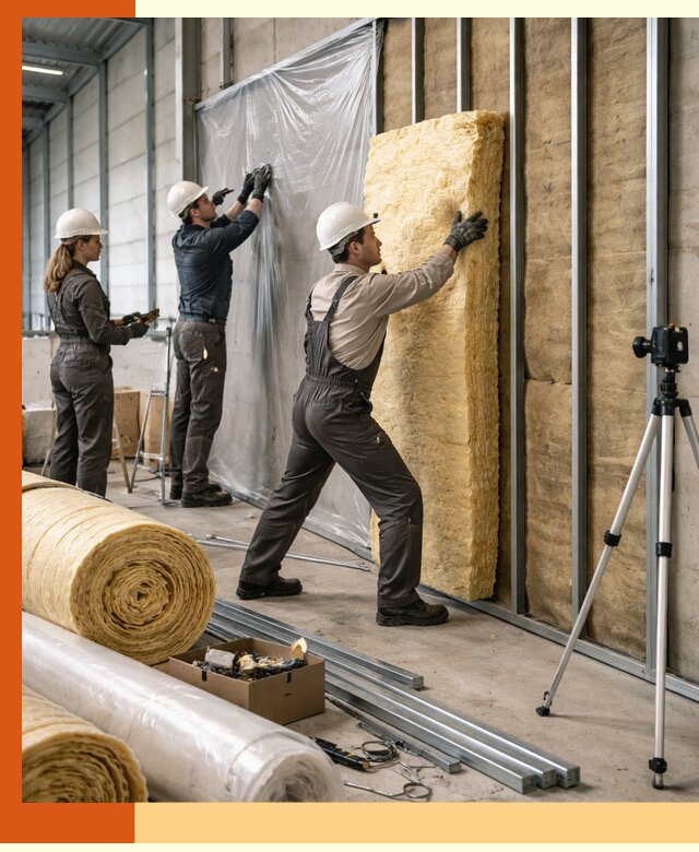 Утепление складского терминала в Кохме профессионально и надёжно