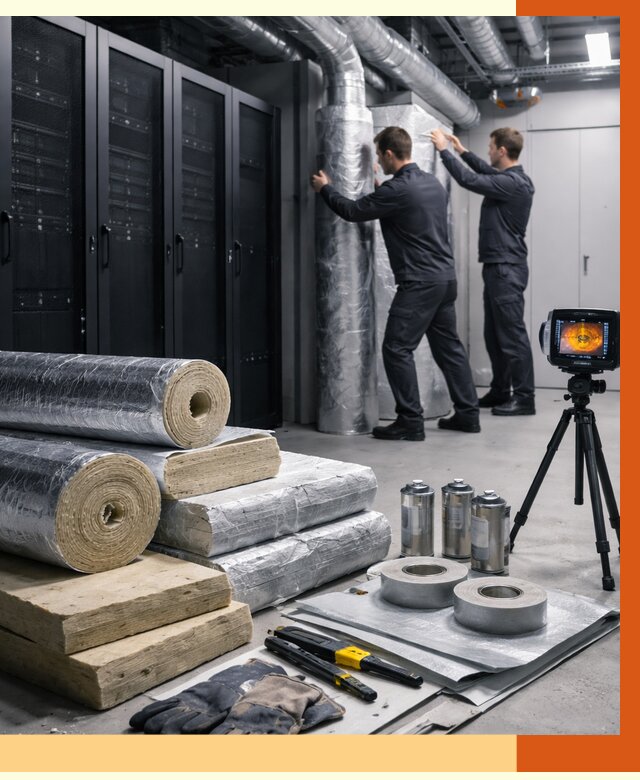 Утепление серверной в Кохме от 8830 руб./м² — комплексно под ключ | ТепломастерКхм