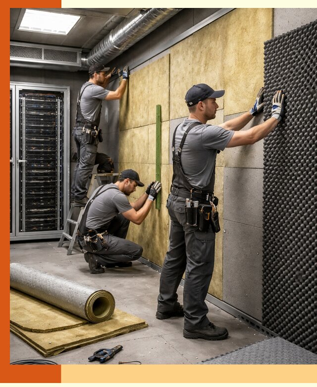 Утепление серверной комнаты профессионально в Кохме