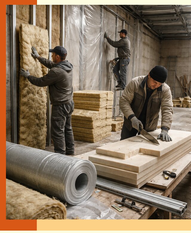 Утепление торгового склада в Кохме с энергоэффективными решениями