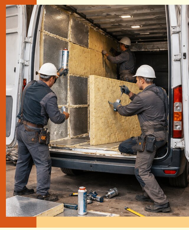 Утепление фургона-рефрижератора в Кохме для сохранения температуры