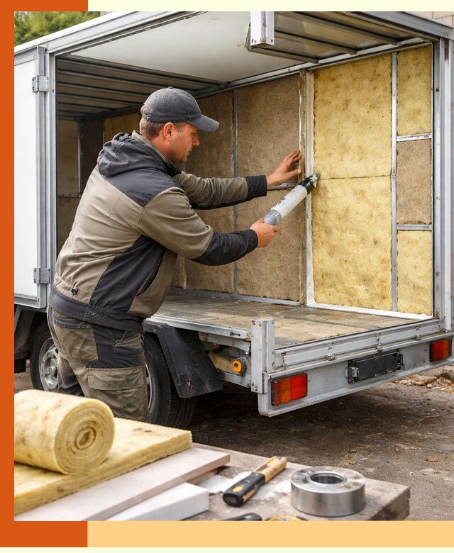 Профессиональное утепление прицепа в Кохме для любых условий