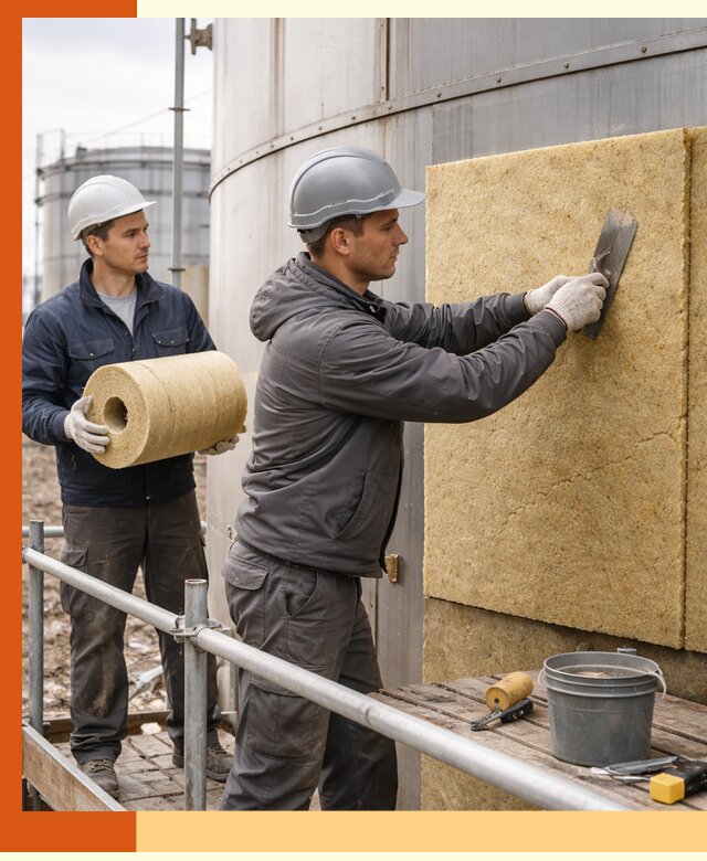 Профессиональное утепление резервуара и теплоизоляция в Кохме