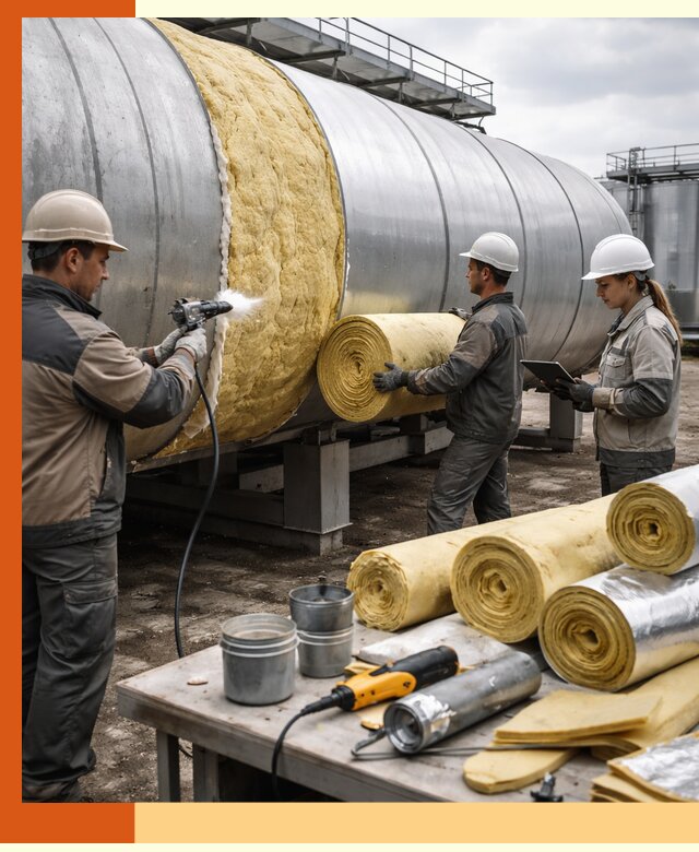 Утепление цистерны в Кохме — утеплители и монтаж под ключ