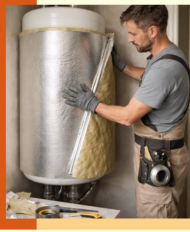 Утепление бойлера в Кохме для снижения теплопотерь и экономии энергии