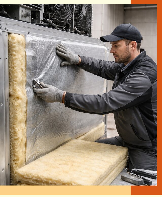 Утепление холодильного агрегата в Кохме от 8830 руб. под ключ | ТепломастерКхм