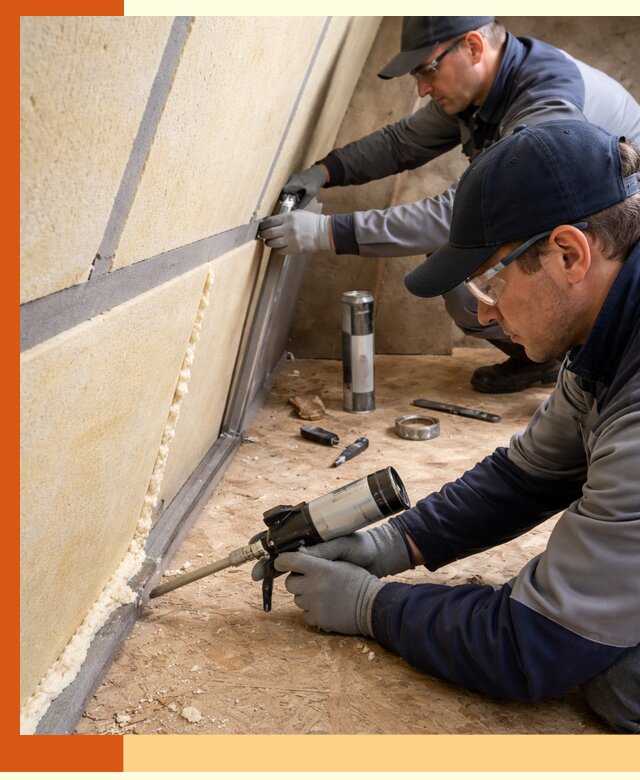 Герметизация стыков ППУ в Кохме — надежное уплотнение швов