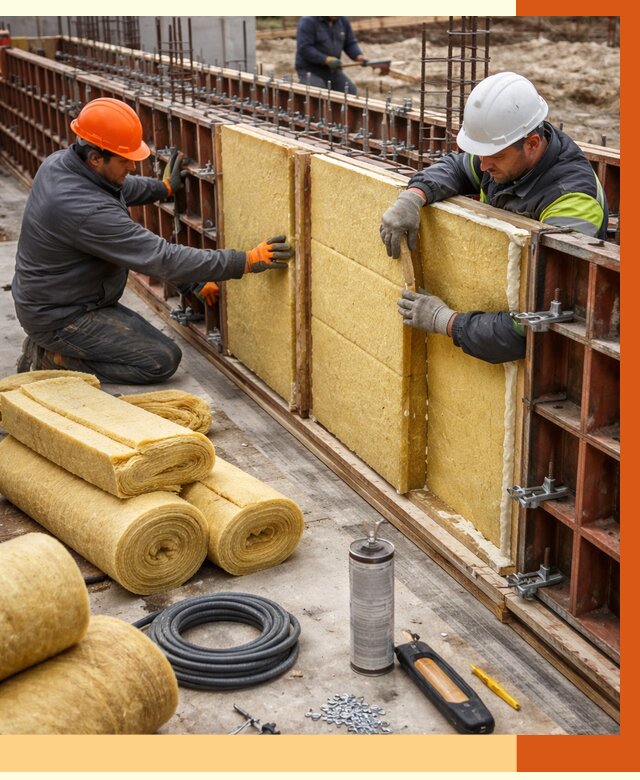 Теплоизоляция опалубки в Кохме от 7479 руб. за м2 — услуги и монтаж | ТепломастерКхм