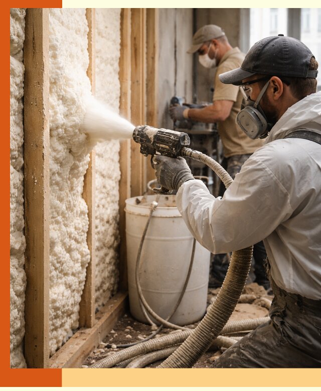 Утепление пеноизолом жилых и коммерческих объектов в Кохме