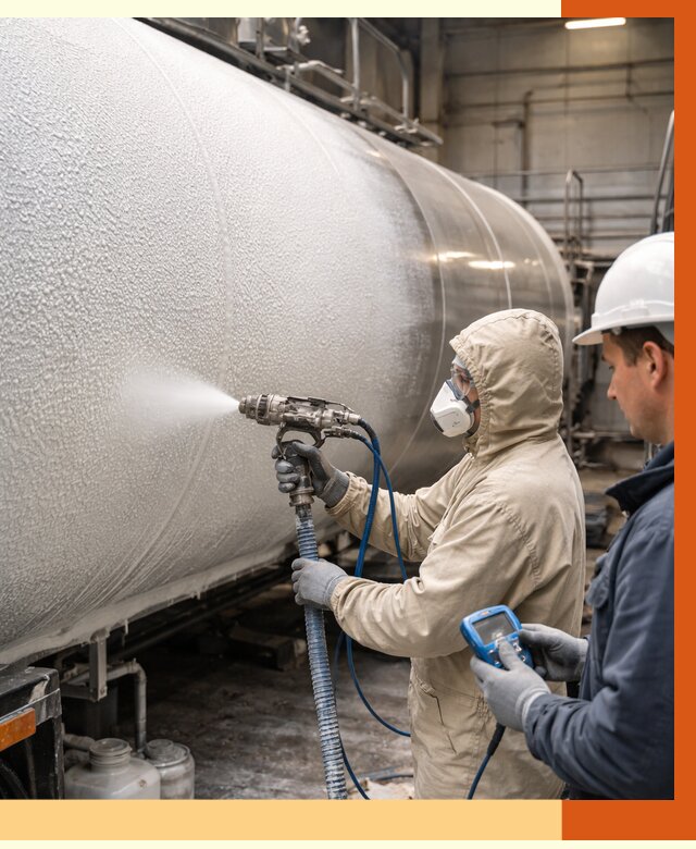 Утепление автоцистерны жидкой теплоизоляцией в Кохме от 15063 руб. под ключ | ТепломастерКхм