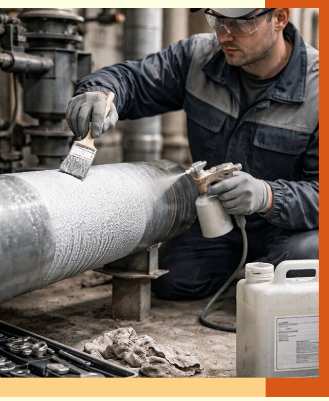 Утепление оборудования жидкой теплоизоляцией в Кохме от 4675 руб. | ТепломастерКхм