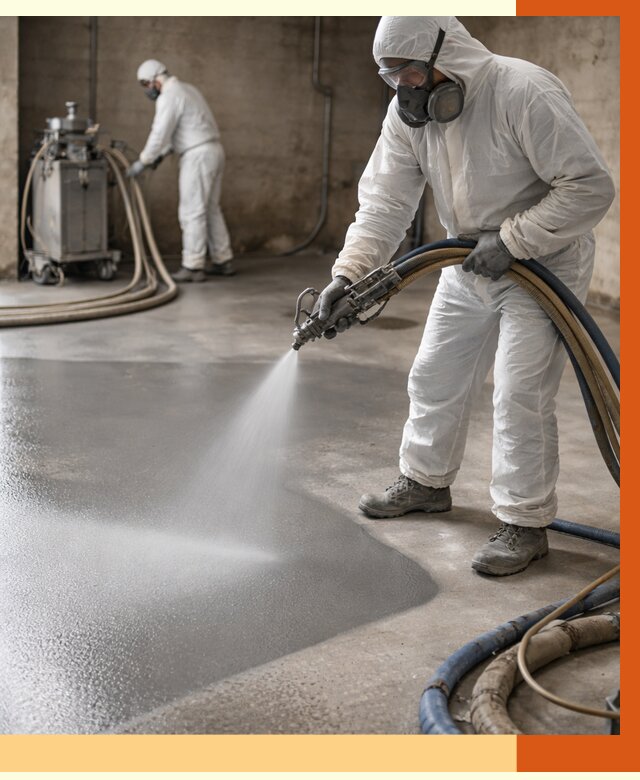 Гидроизоляция полимочевиной в Кохме от 8830 руб/м² — напыление полимерной гидроизоляции | ТепломастерКхм