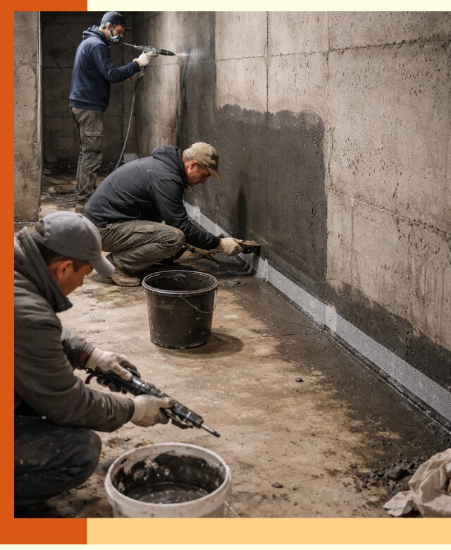 Гидроизоляция подвала в Кохме — комплексная защита от влаги