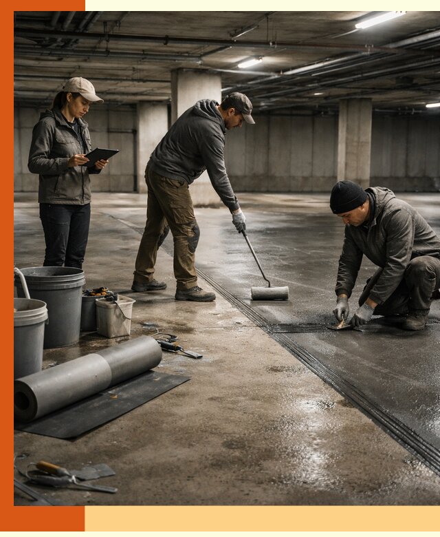 Гидроизоляция паркинга в Кохме: качественная защита зданий