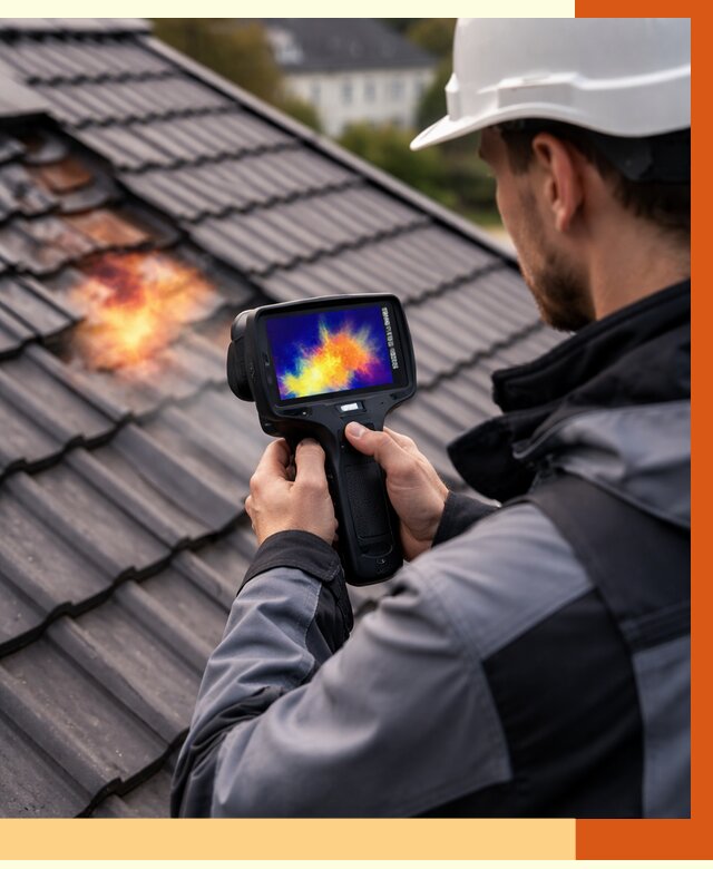 Тепловизионное обследование кровли в Кохме от 4675 руб. — ТепломастерКхм под ключ