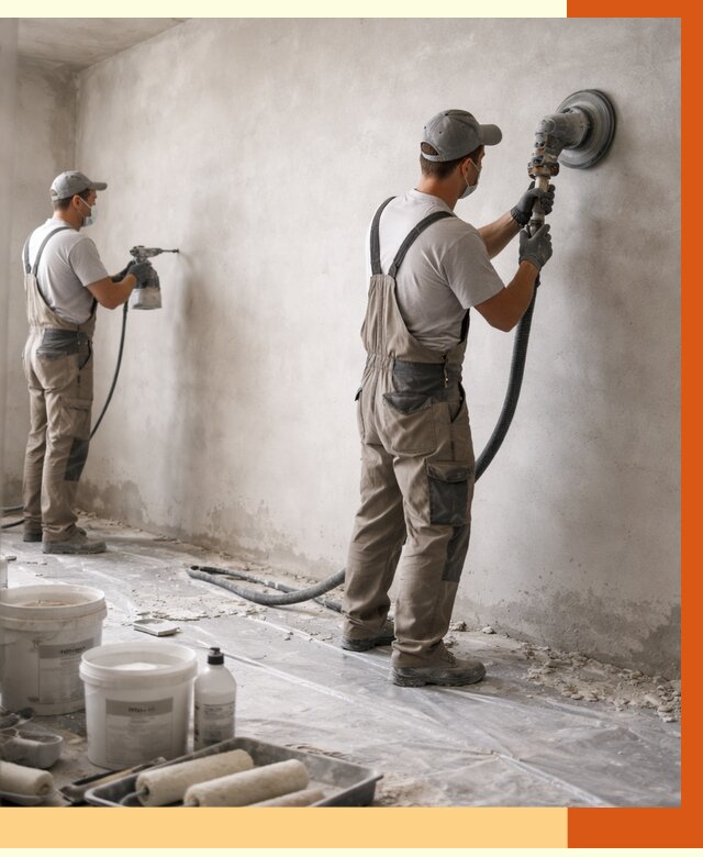 Подготовка поверхности под напыление в Кохме от 1247 руб. — ТепломастерКхм