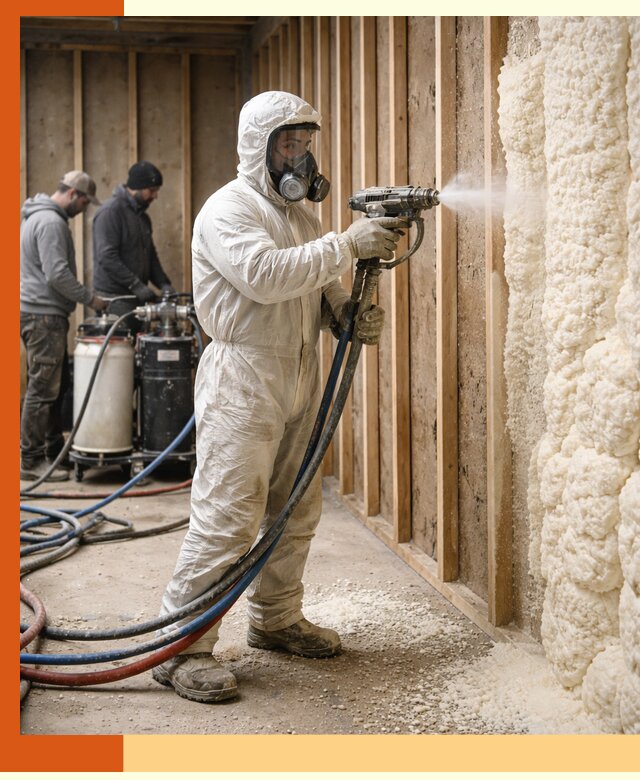 Обучение напылению ППУ: курсы для специалистов в Кохме