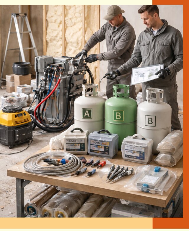 Продажа компонентов ППУ с консультацией в Кохме от 4363 руб. | ТепломастерКхм